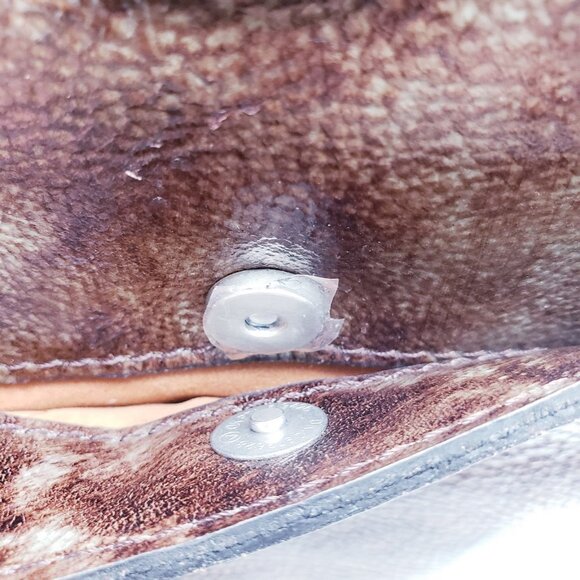 Patricia Nash Women Turquoise Tooled Venezia Crossbody Bag Purse Turquoise - Picture 6 of 11